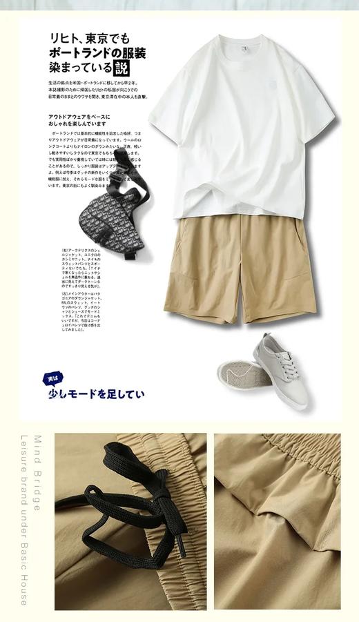 F0331122冷感凉爽夏季薄款速干压胶跑步运动松紧腰男士休闲短裤 商品图1