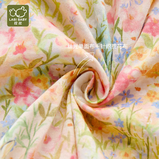 拉比童衣夏绮遇全开连体短袖衣j6LZBC103507 商品图2