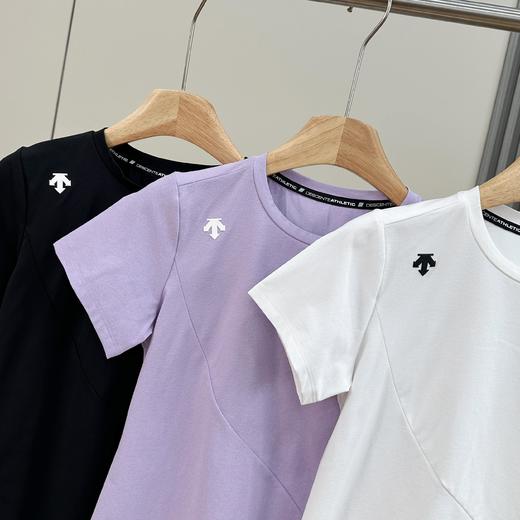 点此购买 迪桑特夏季TRAINING系列女士收腰短袖T恤针织衫 qk 343861 商品图8