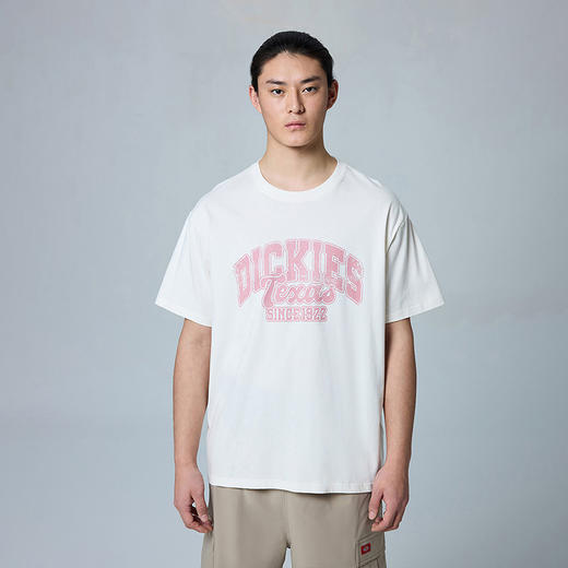 Dickieslogo字母印花纯棉短袖t恤简约休闲宽松男女同款情侣半袖 DK0A88E3 商品图5
