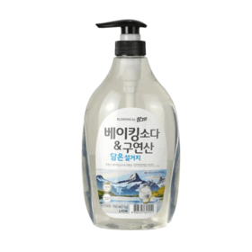 LION 小苏打洗涤剂瓶装1kg 참그린 베이킹소다&구연산주방세제1kg