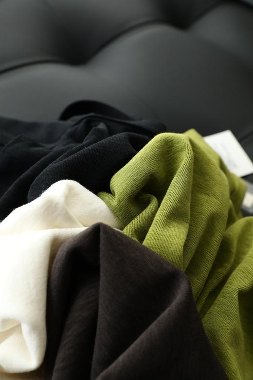 重工多压线天丝莫代尔圆领短袖T恤 商品图12