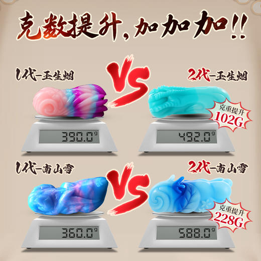 【男用器具】谜姬 山海玄中录二代异性硅胶名器【控价产品，先联系负责人备案，再申请白名单】 商品图5