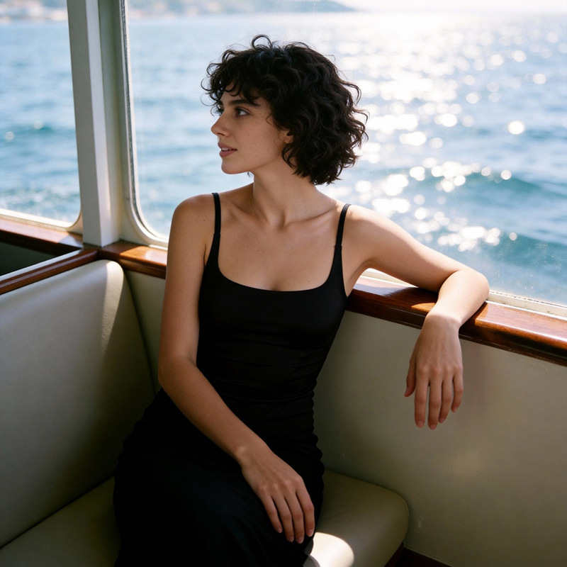 官网599！内家云感山茶花养肤吊带 大方领冰丝无痕茶香打底衫内搭吊带可外穿 免穿文胸女士内衣背心