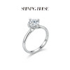 ShiningHouse[培育] 18k金钻石戒指 圆钻形1克拉钻人工真钻人造钻石K金戒指设计感简约钻石戒指悦己送礼臻选【此商品不支持7天无理由退货退款】预计3日发货 商品缩略图2