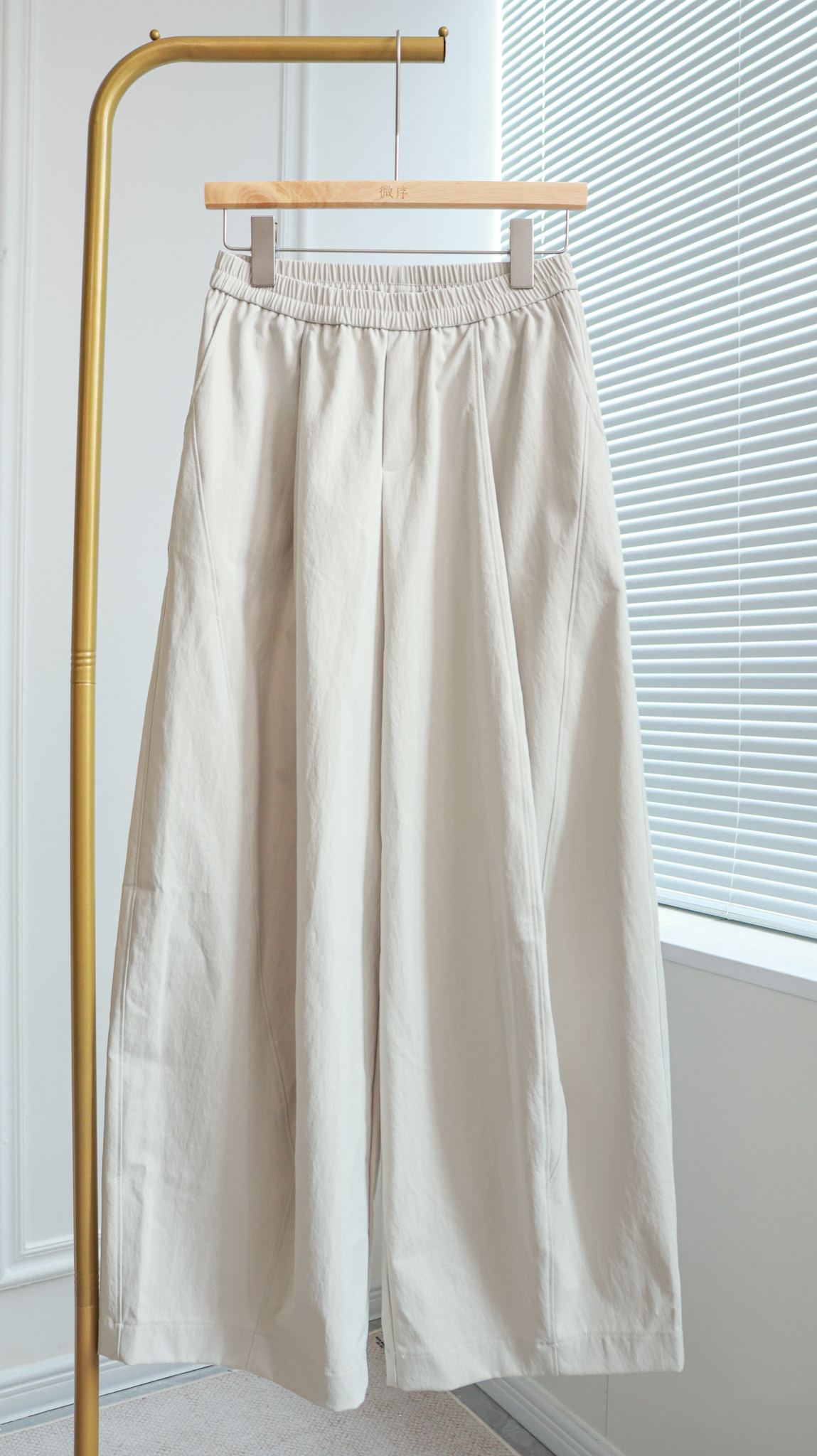 阔步|立体廓形独特阔腿裤