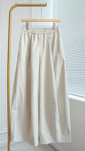 阔步|立体廓形独特阔腿裤