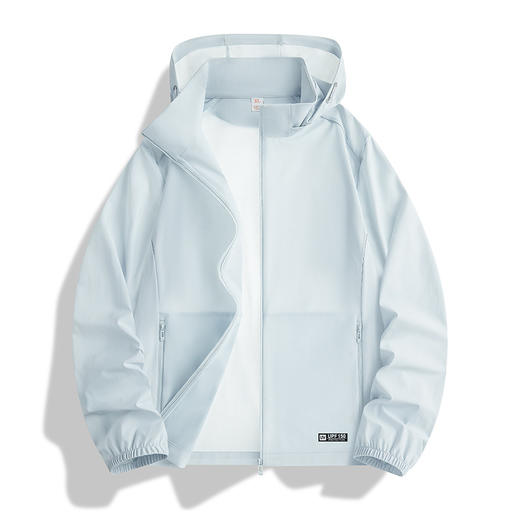 实体品质冰丝防晒衣女户外轻薄透气防晒外套防紫外线连帽防晒服男 商品图2