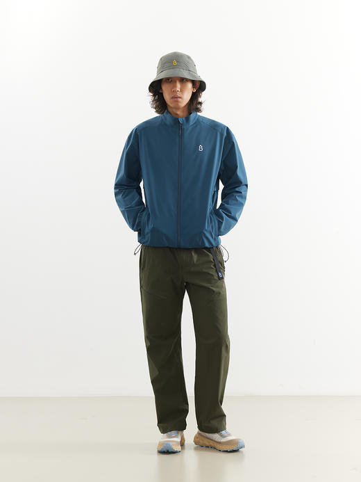 吃茶去chichaqu26春夏户外无氟防泼水轻量软壳立领夹克运动徒步 商品图3