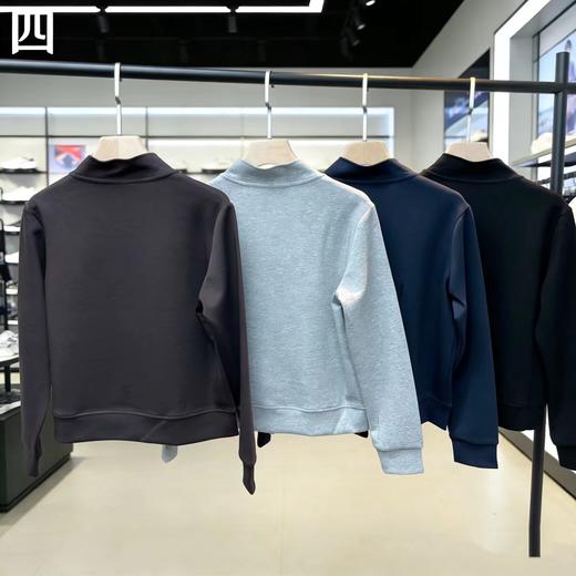 F0331123女款刺绣云心棉立领设计短款拉链外套夹克 商品图4