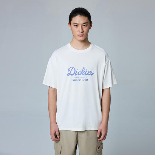 Dickies趣味LOGO字母印花短袖T恤 简约百搭圆领短袖 男女同款 DK0A88LZ 商品图3