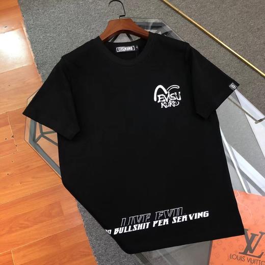 F033104夏季新款时尚百搭休闲手刷式海鸥标志印花圆领短袖T恤 商品图2