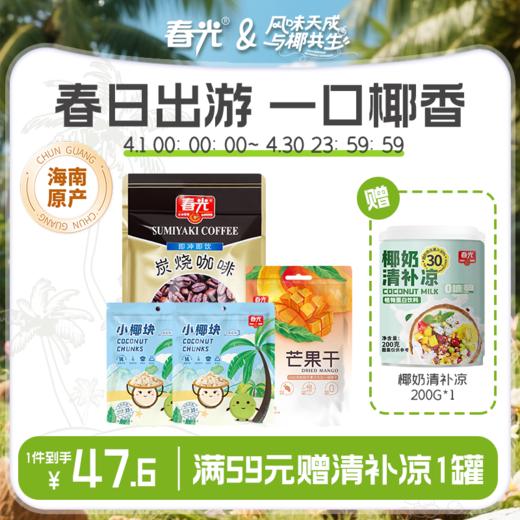 踏青出游零食包A款到手4件 海南热带风味 商品图0