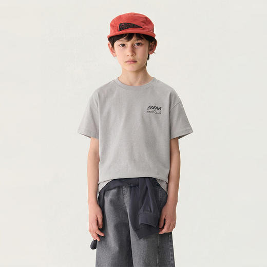 马克珍妮松弛潮酷男童透气液氨T2026年夏装新款560985 商品图1