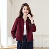 棒球服外套女装新款春季洋气正肩休闲短款夹克上衣LYW85301 商品缩略图0