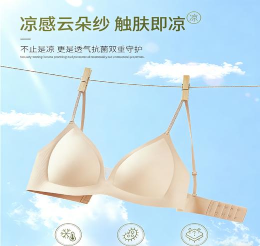 轻透三角杯养护文胸 商品图0