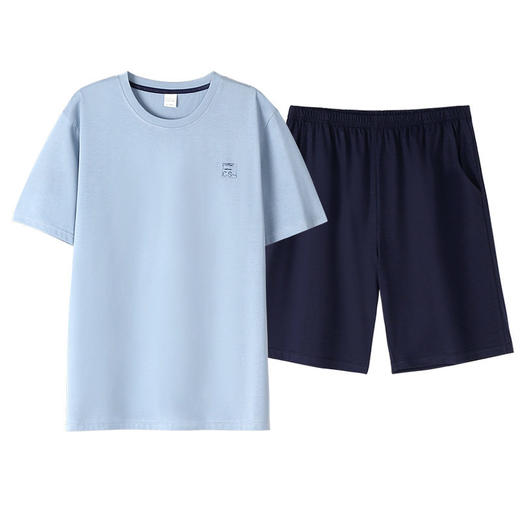 睡衣男士夏季莫代尔短袖短裤薄款青年家居服可外穿休闲夏天套装   JL-DRYA2647 商品图4
