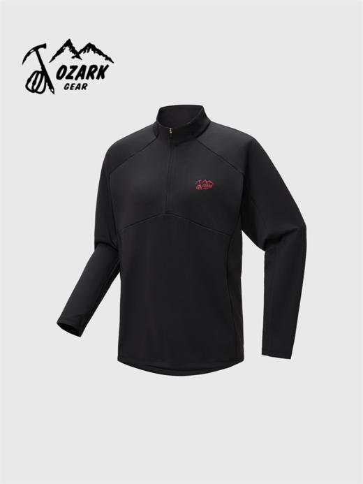 OZARK奥索卡男款26年新款半拉链T恤 OAGMT2612104 商品图1