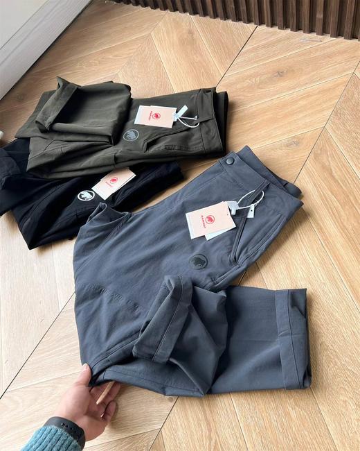 F0331116透气户外轻薄休闲小直筒立体剪裁软壳冲锋裤 商品图6