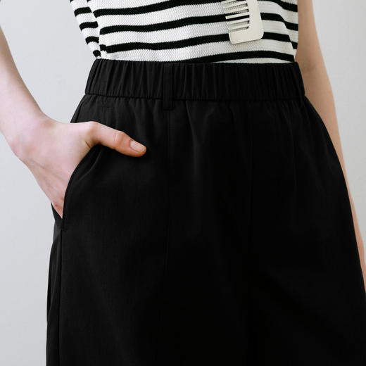 【商场同款】诗凡黎直筒运动休闲裤25夏新款设计感长裤3G4250571 商品图3