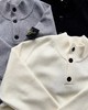 F0331119棉毛混纺半纽扣高领柔软舒适亲肤针织套头毛衣 商品缩略图4