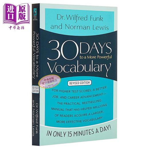 【中商原版】30 Days to a More Powerful Vocabulary 30天掌握词汇量英文图书 商品图1