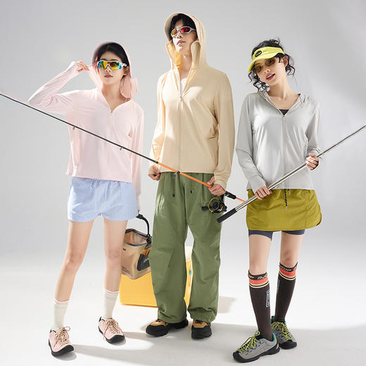 2026新款夏季防晒衣女防紫外线透气防晒外套户外钓鱼冰丝防晒服男 商品图2