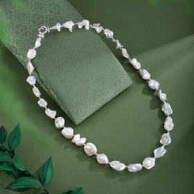 子佩集【心海涟漪】银S925珍珠惜王妃项链【QJXL002】巴洛克2602