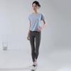 【网纱拼接！裸感面料】夏季新款瑜伽服T恤显瘦薄款健身服女速干透气短袖跑步运动上衣。xa 商品缩略图3
