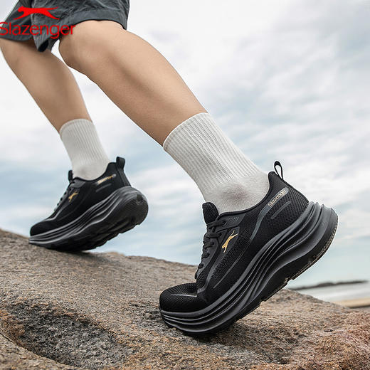 热卖！舒适又好看！史莱辛格Slazenger 轻奢运动跑鞋 英国百年品牌 轻便舒适 S92 商品图9