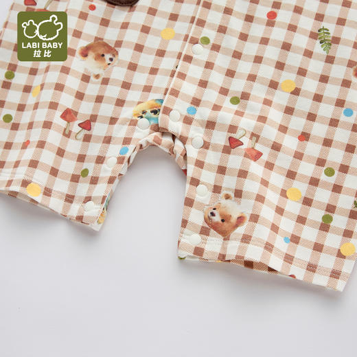 拉比童衣夏拉比熊背带连体衣j6LZBC103512 商品图5