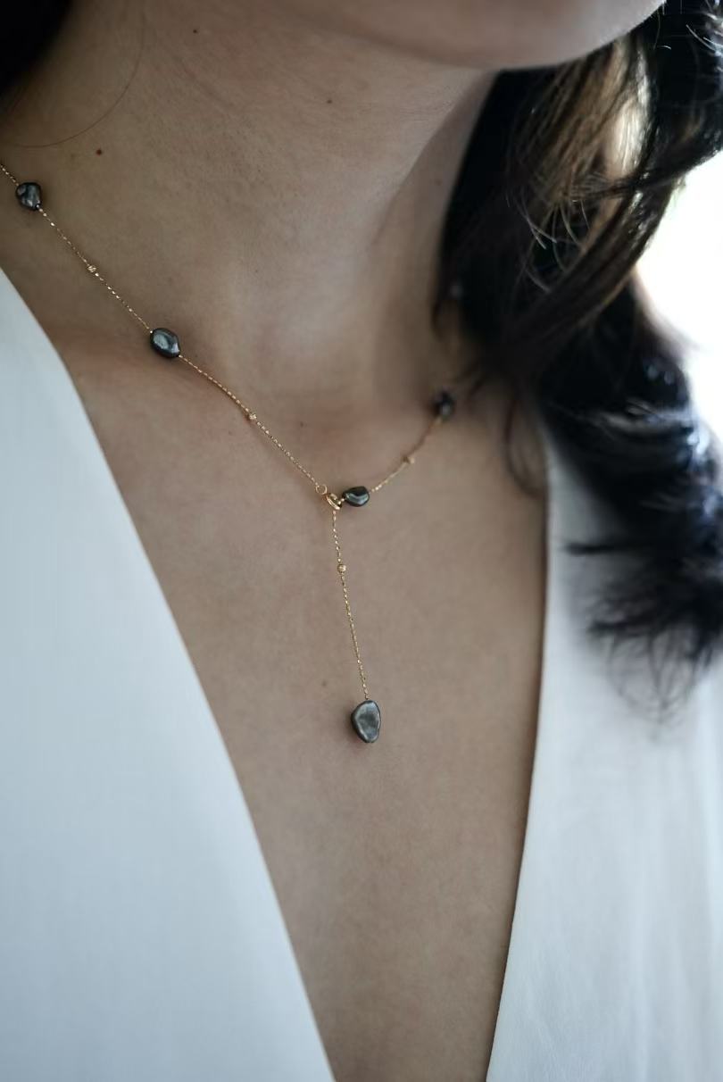 大溪地黑珍珠keshi满天星