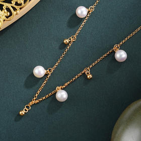 子佩集【星河踏梦】银S925珍珠惜王妃套链项链【YB7532】双色多珠2602