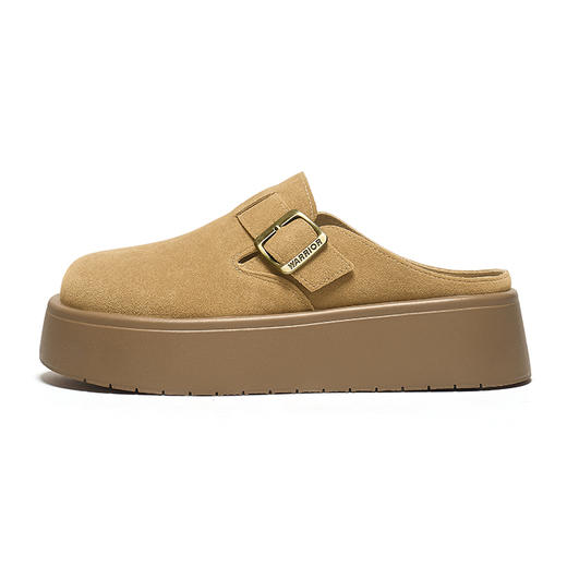 回力厚底勃肯鞋女夏2026新款半拖小个子拖鞋增高外穿一脚蹬女鞋子 WXP(WZ)-2383 商品图0