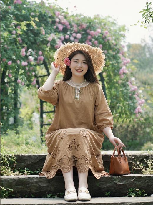 【群内福利】【纯棉度假风连衣裙】舒适棉感，柔软亲肤，法式度假感 商品图2