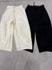F033166春季新款新品桶形抽绳松紧腰气球裤休闲弯刀九分裤 商品缩略图3