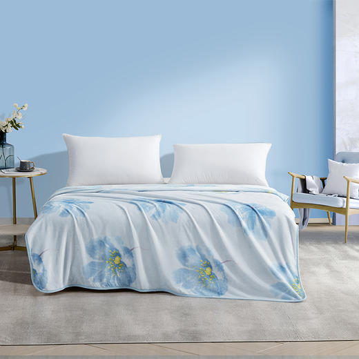 罗莱 浮生墨香法兰绒毯150×200cm 商品图0