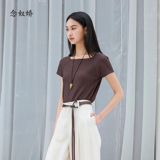 【电商专供】CNA6442  “ 高温压褶T恤 ” 柔软亲肤好搭配 导湿快干 商品图4