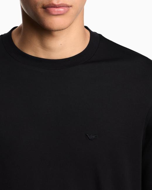 E@极简奢感莫代尔基础T恤｜于细节处见高级 TX623 商品图1