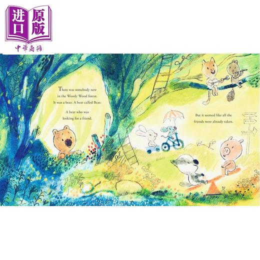 预售 【中商原版】熊与鸟绘本 云朵 The Cloud A Bear and Bird Picture Book 英文原版 儿童绘本故事书 进口童书3-7岁 精装 Jarvis 商品图3