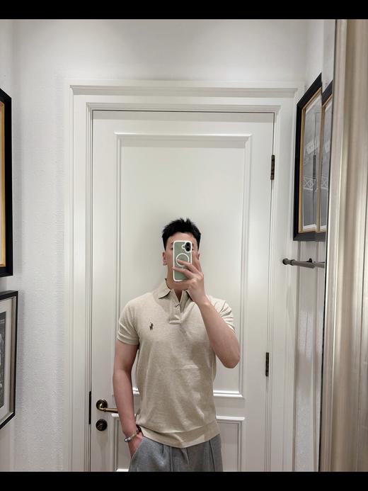 益达制衣厂越南厂订单，Ralph Lauren（拉夫劳伦） 经典款 Polo Ralph Lauren 系列短袖Polo衫 大马POLO   翻领马POLO 商品图6