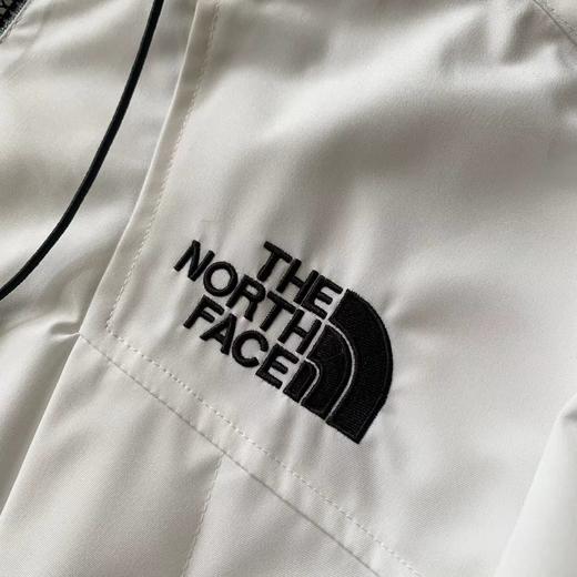 F033123春秋季新款连帽时尚个性拼接万针刺绣男女情侣款冲锋衣夹克外套 商品图11