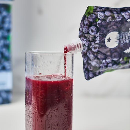 【原浆果汁三种口味】果汁尝鲜蓝莓原汁1袋+沙棘原浆1袋+蔓越莓原浆1袋实发300ml*3袋包邮 商品图2