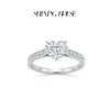 ShiningHouse[培育] 18k金钻石戒指 心形刻面形1.5克拉钻人工真钻人造钻石K金戒指设计感简约钻石戒指悦己送礼臻选【此商品不支持7天无理由退货退款】预计3日发货 商品缩略图1
