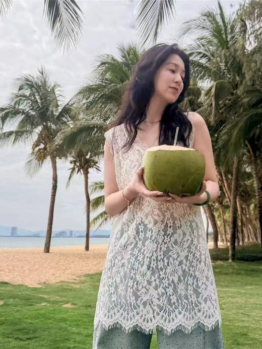 叠穿王者 睫毛边蕾丝背心 商品图2