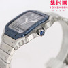 GF卡地亚山度士系列 山度士大号 钢带款 间蓝方形男士腕表 绝对是绕不开的经典 表径39.8mm 商品缩略图6