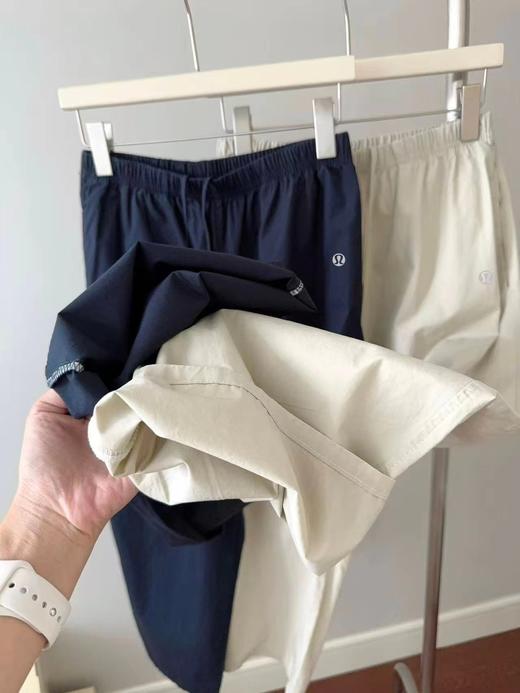 F033158夏季新款宽松透气百搭小个子九分休闲直筒裤子长裤 商品图5