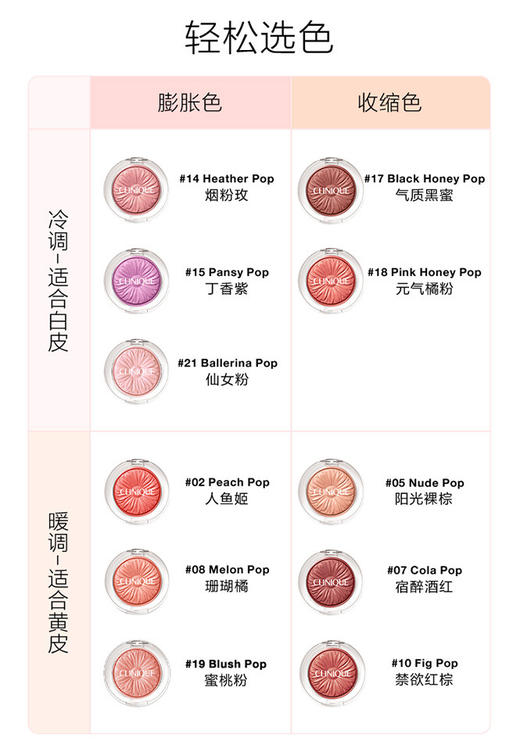 192333101186 倩碧CLINIQUE 【腮红高光修容三合一】小雏菊花形腮红3.5g修容提亮显白送礼 商品图1