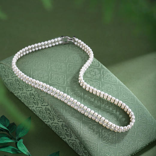 子佩集【一生所爱】珍珠惜王妃项链【QJXL001】双排2602 商品图1