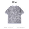 SDSA男装2026新款高贵轻奢潮牌扎染撞色圆领短袖T恤百搭宽松上衣 商品缩略图4